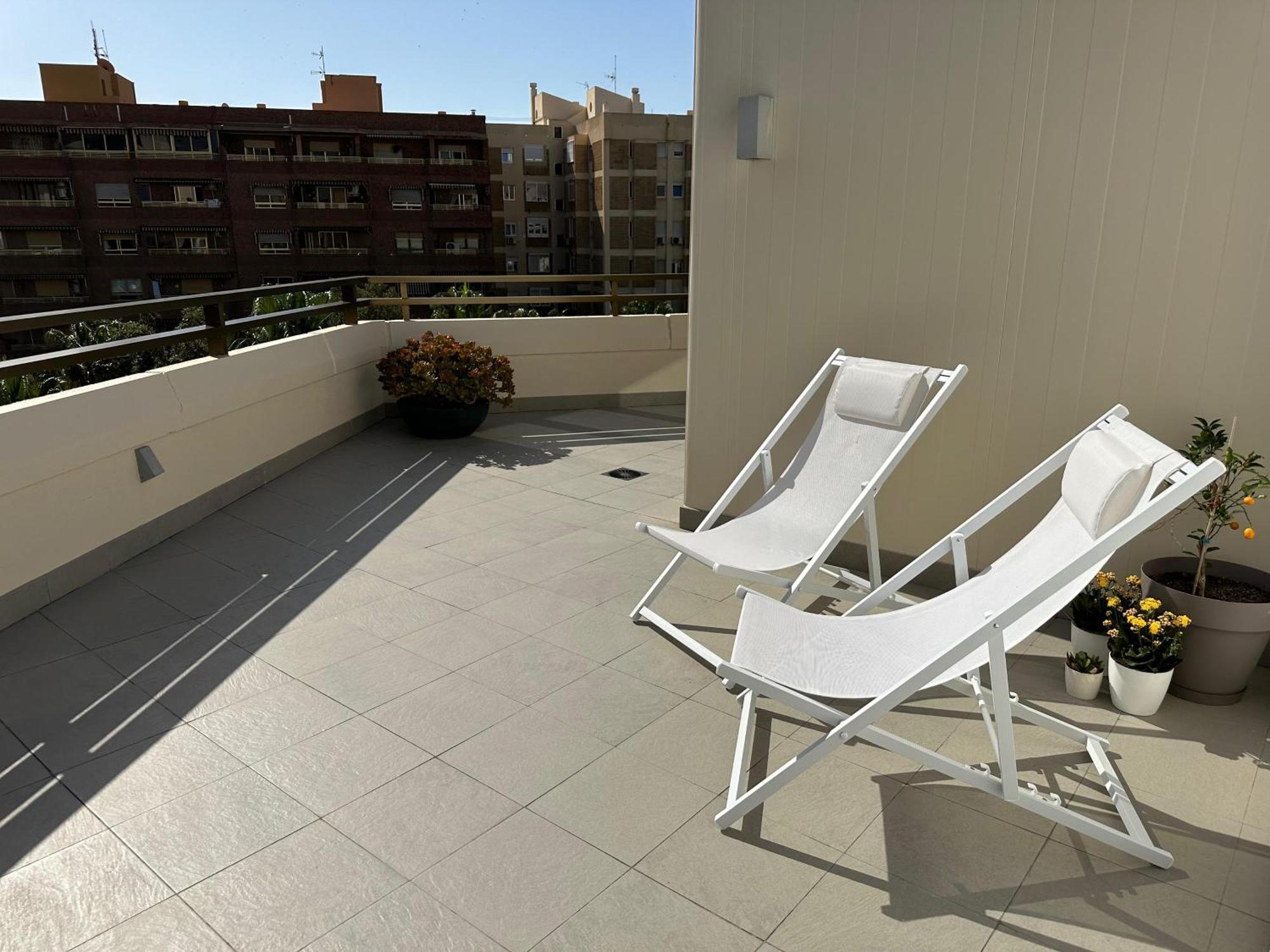 The Penthouse Daire Almería Dış mekan fotoğraf