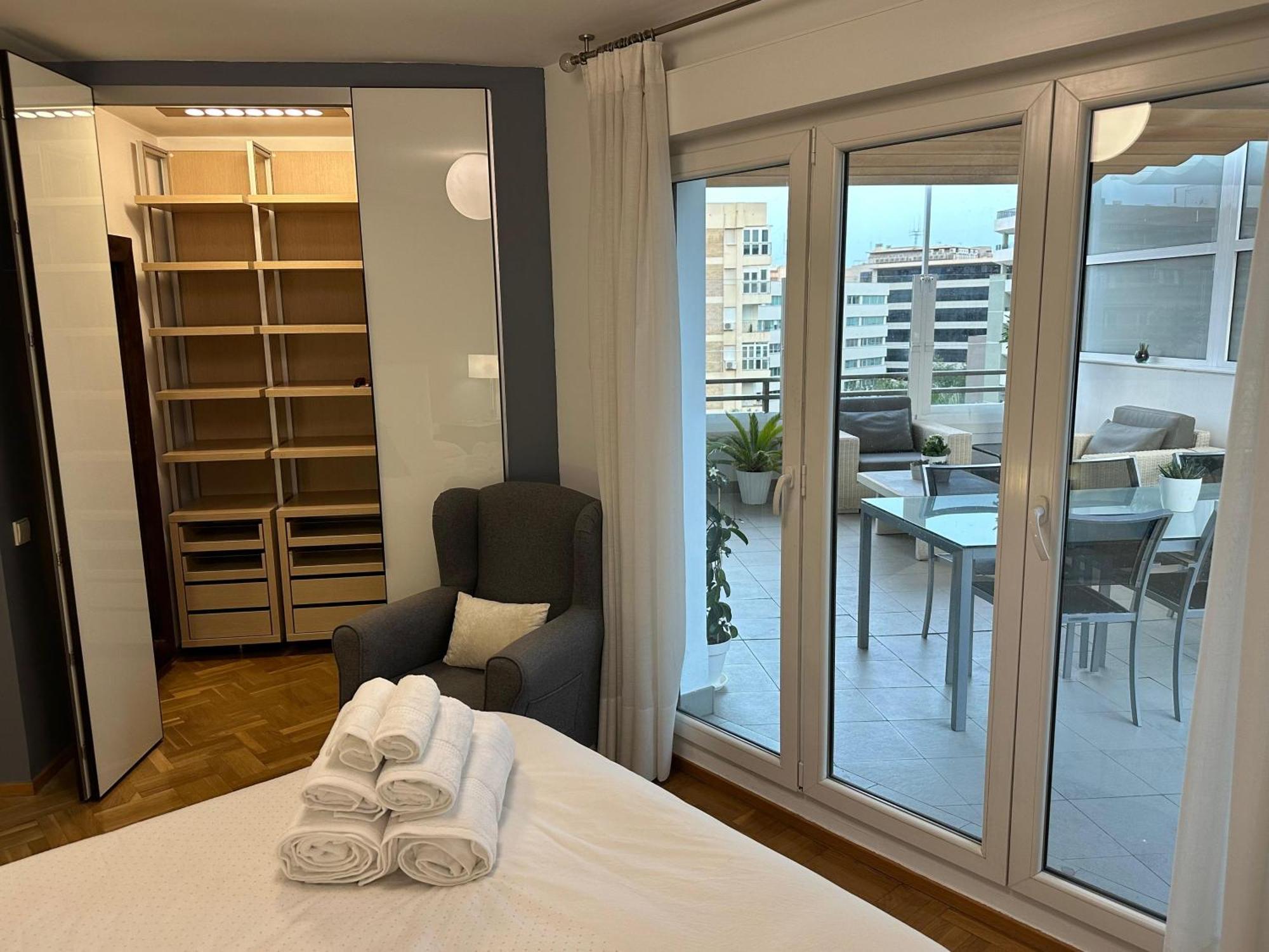 The Penthouse Daire Almería Dış mekan fotoğraf