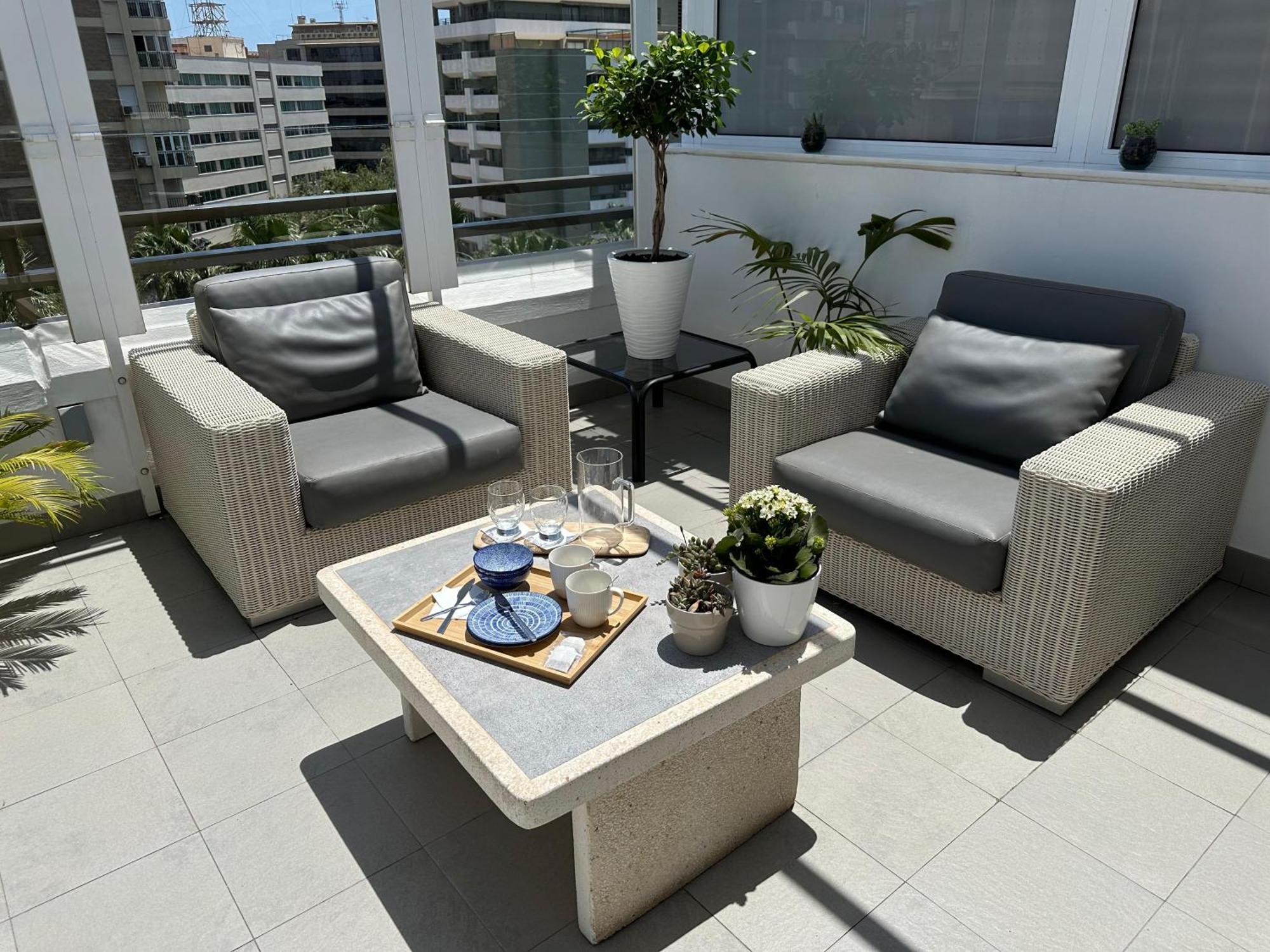 The Penthouse Daire Almería Dış mekan fotoğraf