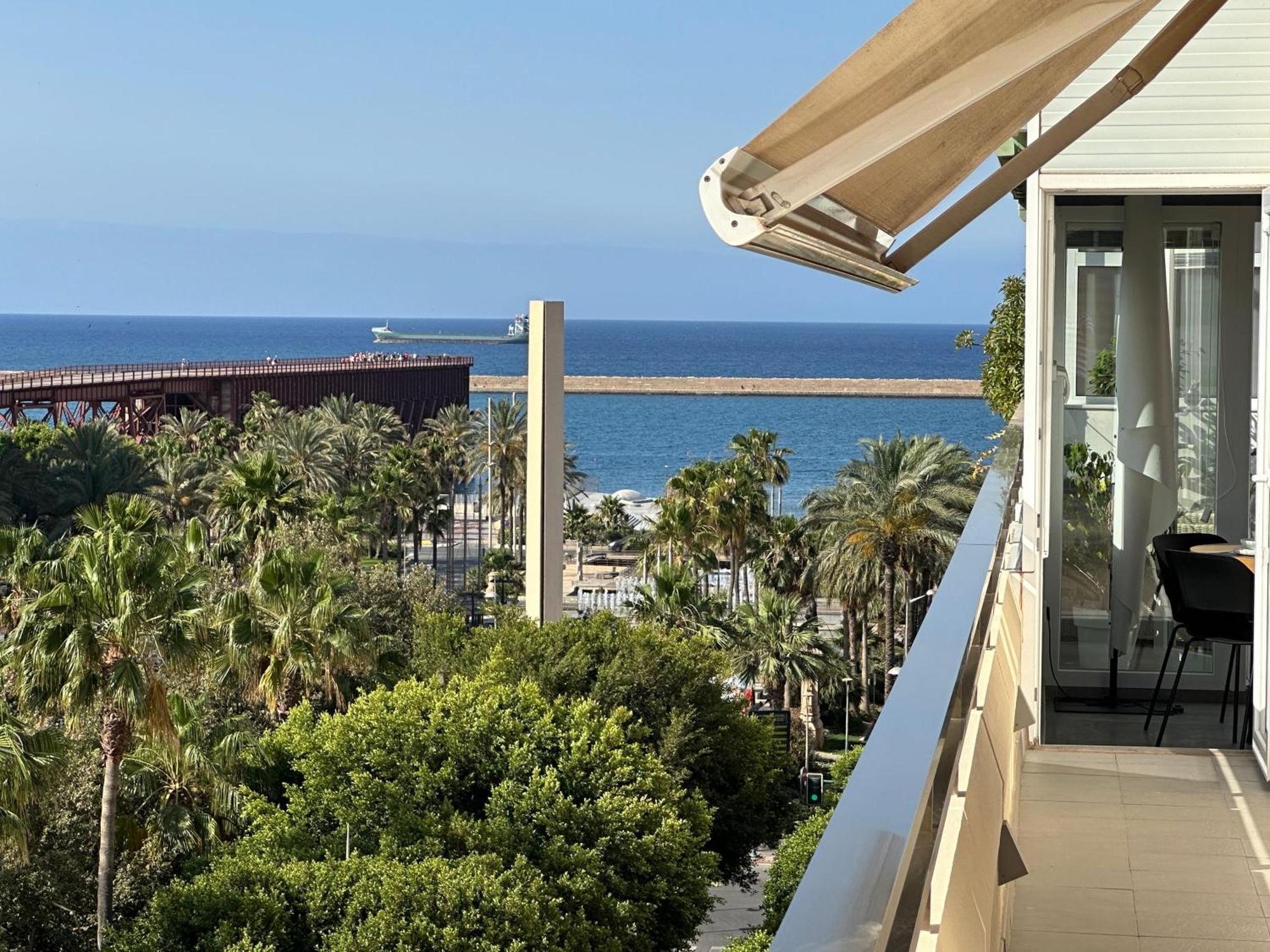 The Penthouse Daire Almería Dış mekan fotoğraf