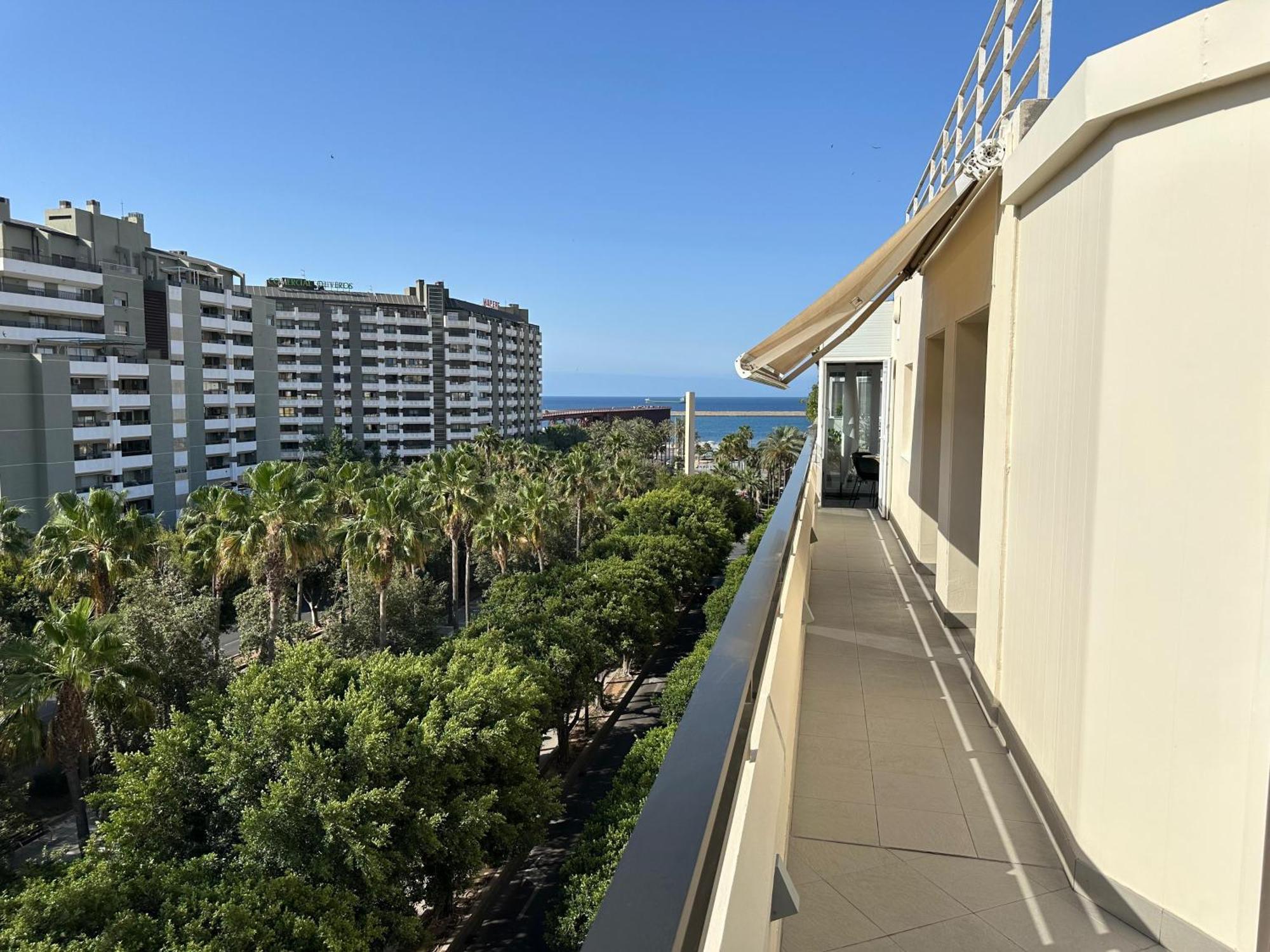 The Penthouse Daire Almería Dış mekan fotoğraf