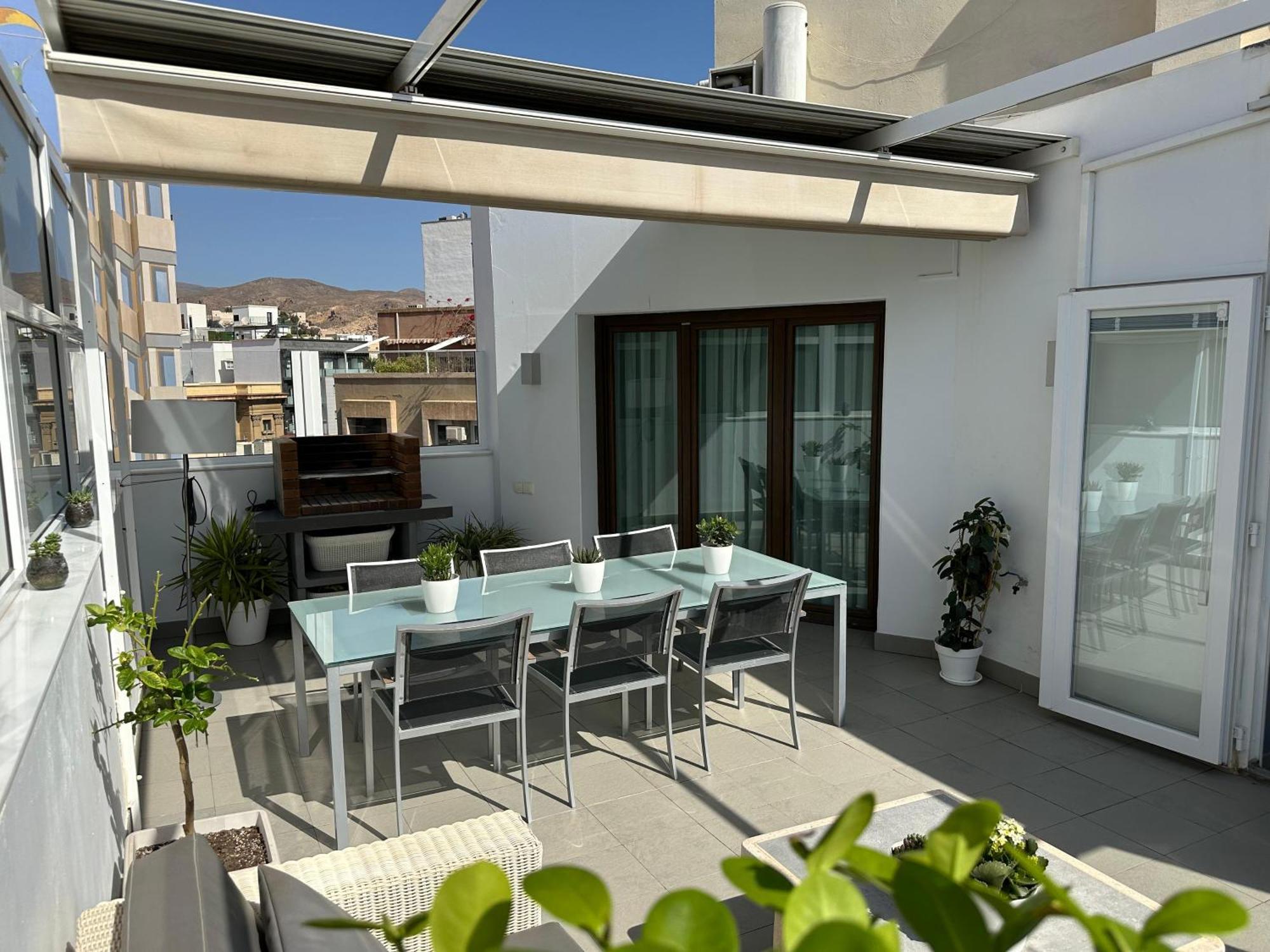 The Penthouse Daire Almería Dış mekan fotoğraf